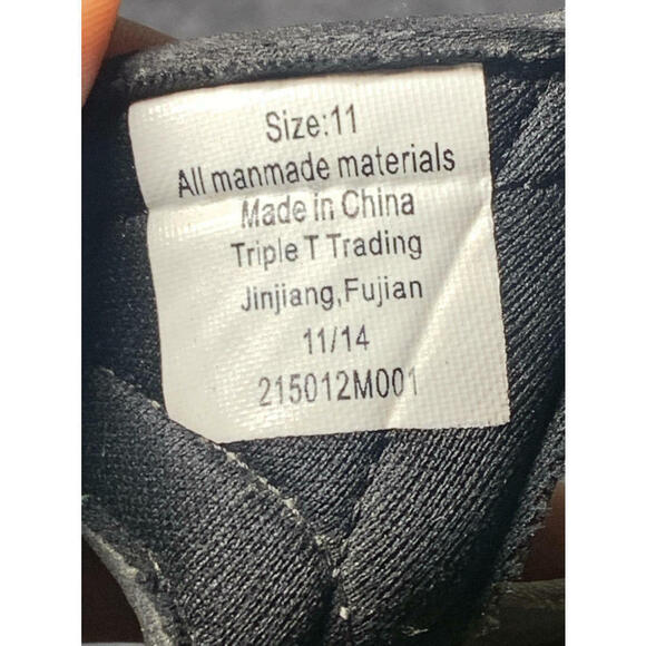 Northside mens sports/athletic sandal, black with gray and white trim, size 11 - Picture 6 of 8